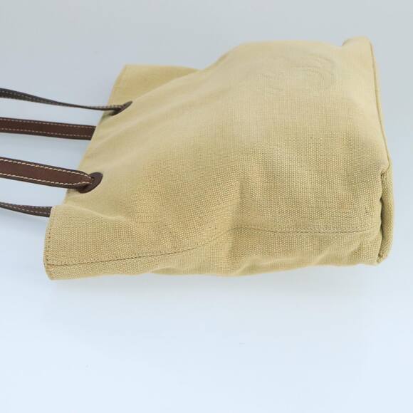 CHANEL Coco Mark Tote Bag Canvas Beige CC - Picture 4 of 16